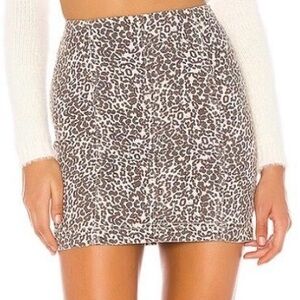 Free People high waisted skirt